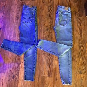 American eagle high rise jeans